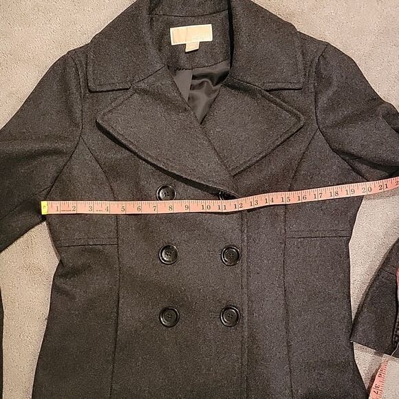 NWOT Michael Kors wool blend peacoat size M - Picture 6 of 11